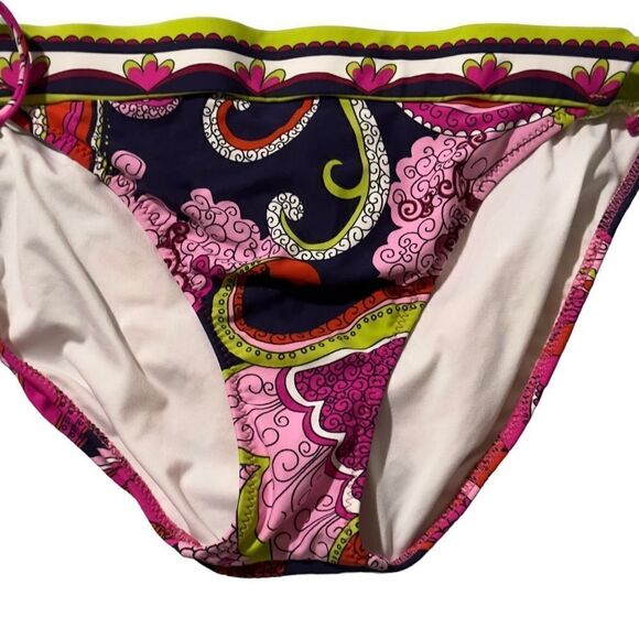 Trina Turk Tie Sides Bikini Bottom Size 12 - Picture 3 of 12